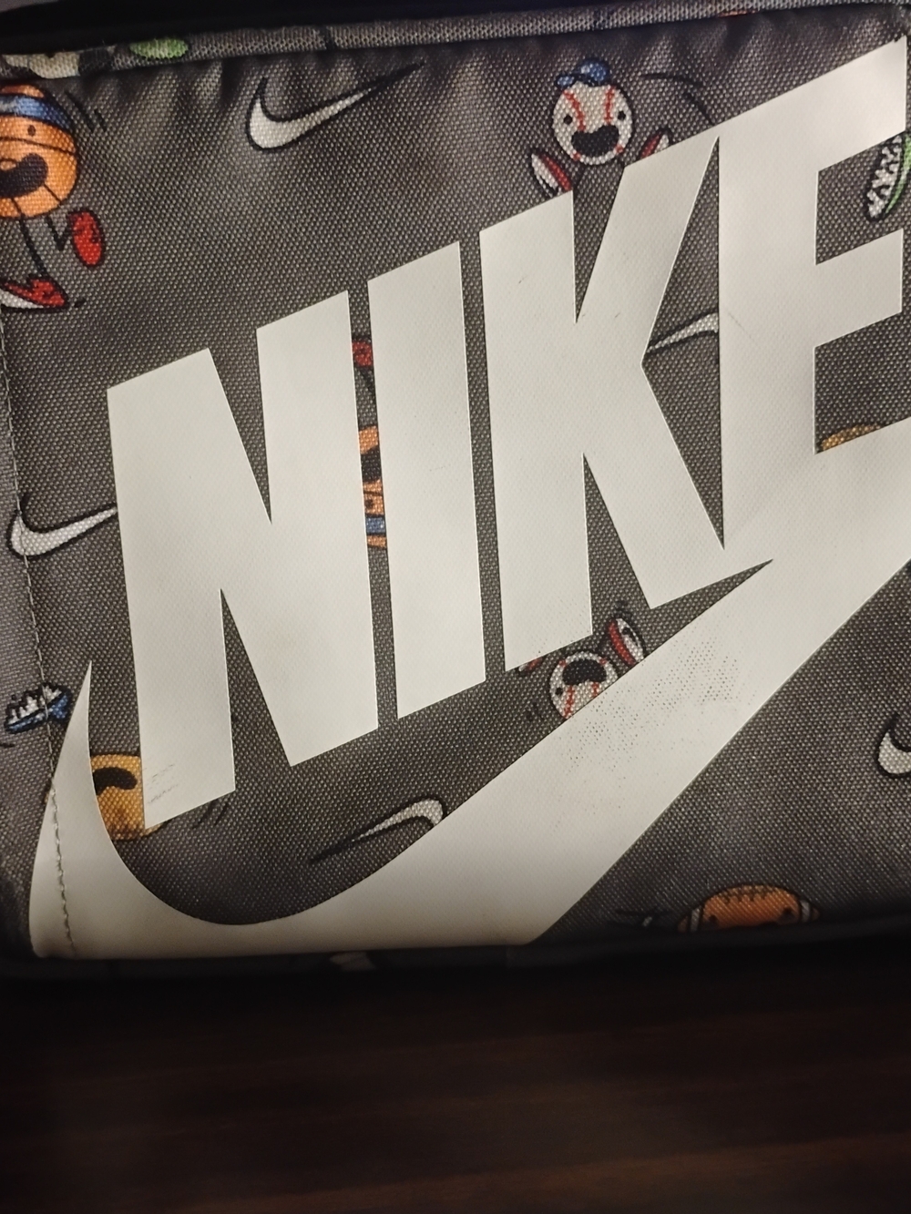 Nike Gray Lunch Box